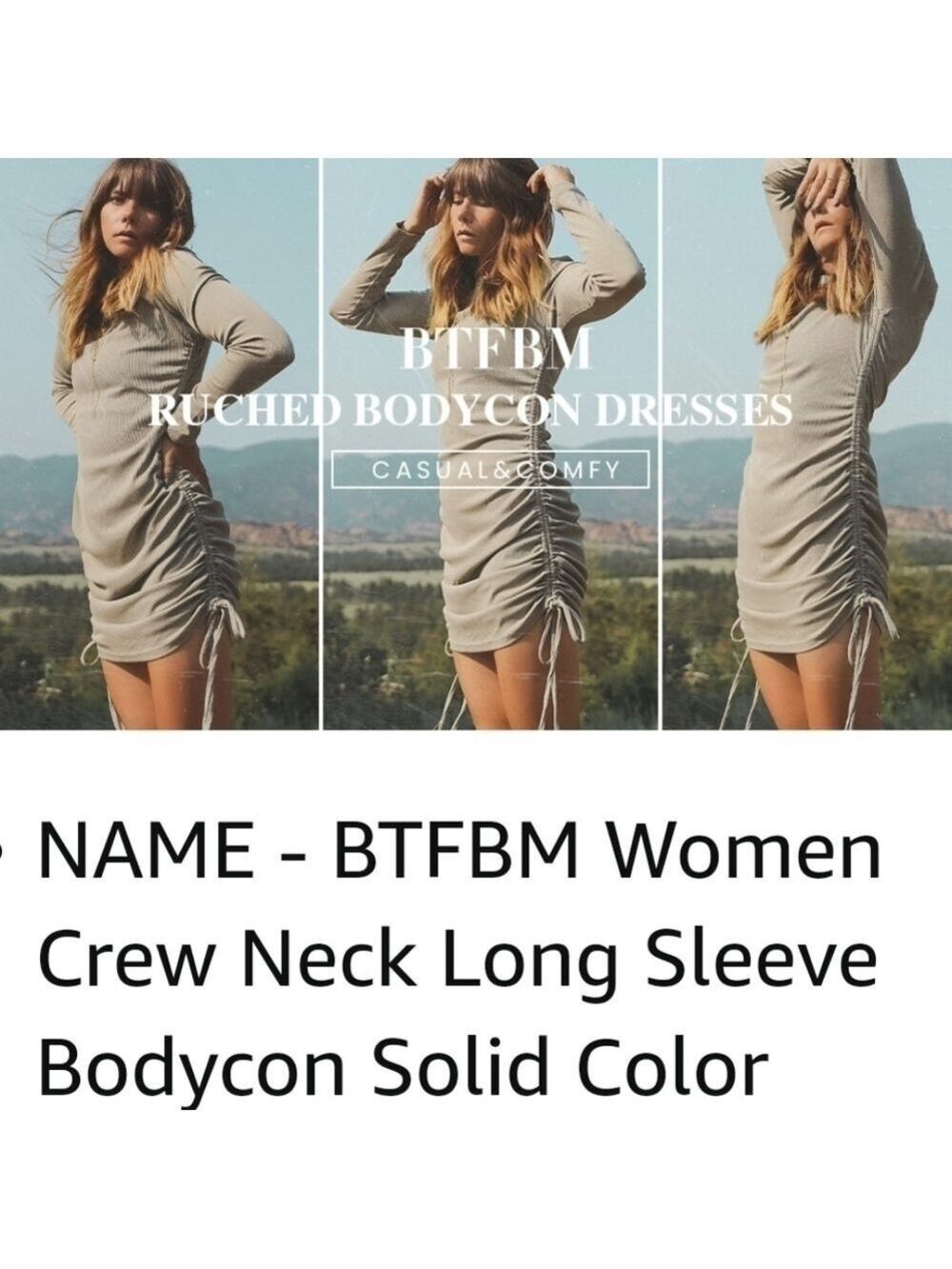 BTFBM BNWT Women's SexyBodycon Sheath Fitted Pencil dress! - Picture 5 of 12
